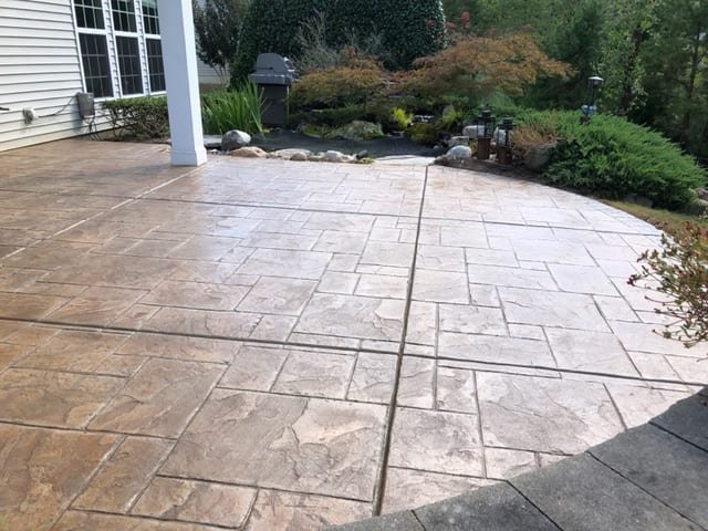 completed work for a recent customer